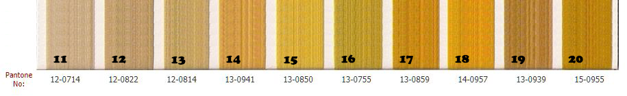 Pantone Page 02 - Yarn Colors