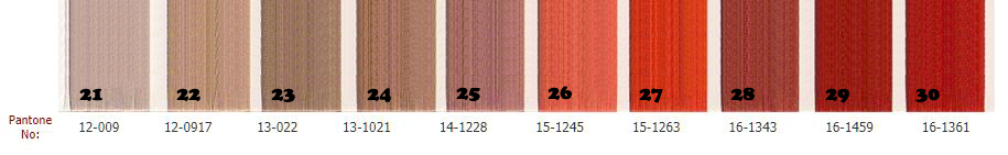 Pantone Page 03 - Yarn Colors