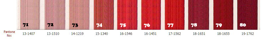 Pantone Page 08 - Yarn Colors