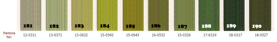 Pantone Page 19 - Yarn Colors