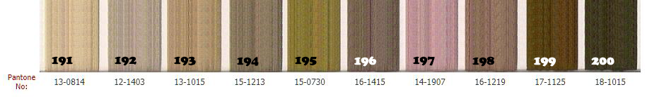 Pantone Page 20 - Yarn Colors