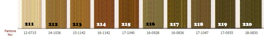 Pantone Page 22 - Yarn Colors