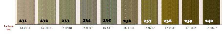 Pantone Page 24 - Yarn Colors
