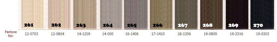 Pantone Page 27 - Yarn Colors